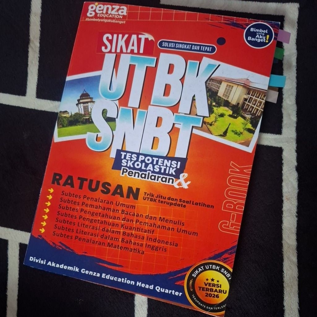 Preloved Sikat Utbk Snbt Genza Eduaction