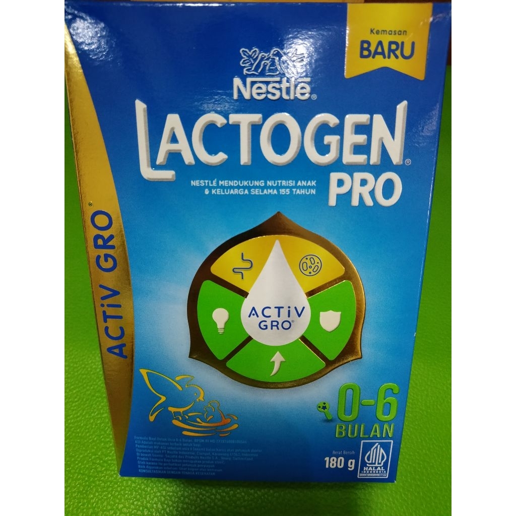 Susu Formula Lactogen 0-6 bulan (exp oktober 2027)