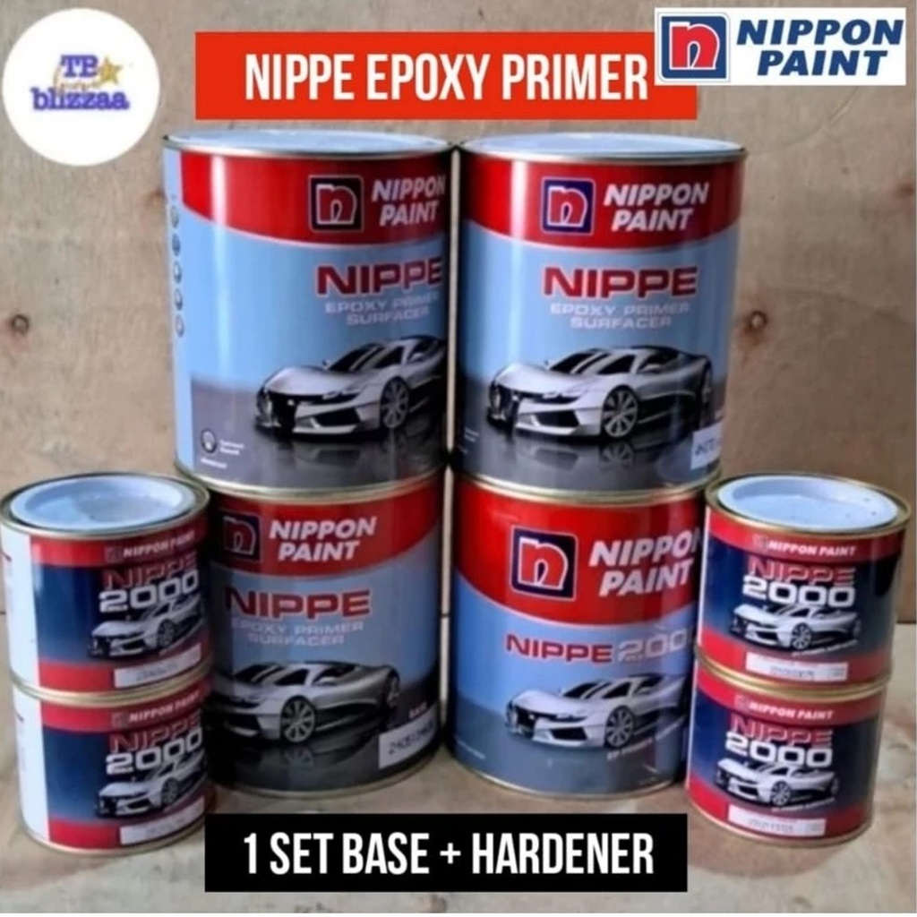 Nippe Primer Surfacer Cat Dasar Epoxy Nippe 2000 EP Primer Cat Dasar Epoxy Vernis Nippe Nippon Paint