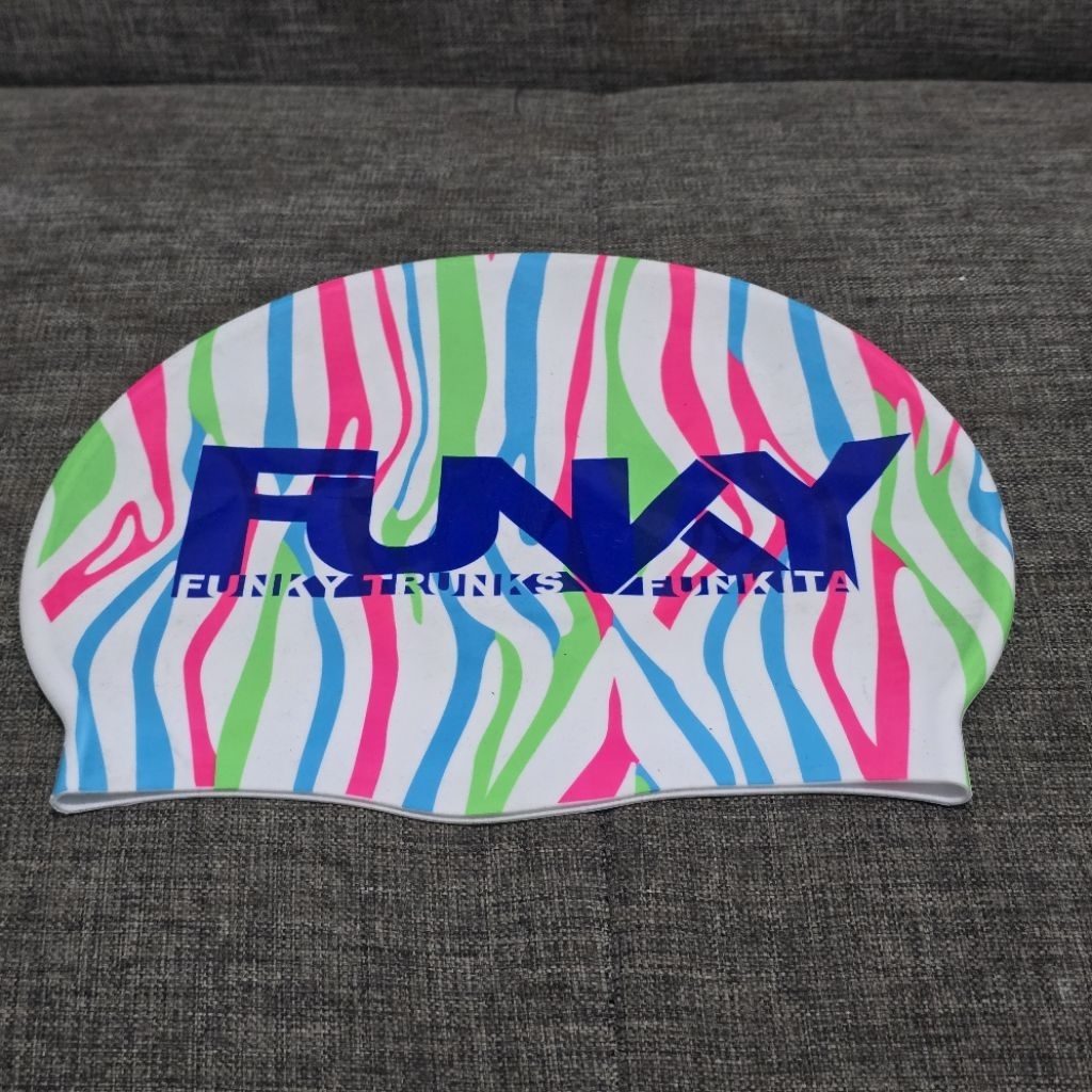 FUNKITA FUNKY TRUNKS SILICONE SWIM CAP - TOPI RENANG FUNKY TRUNKS