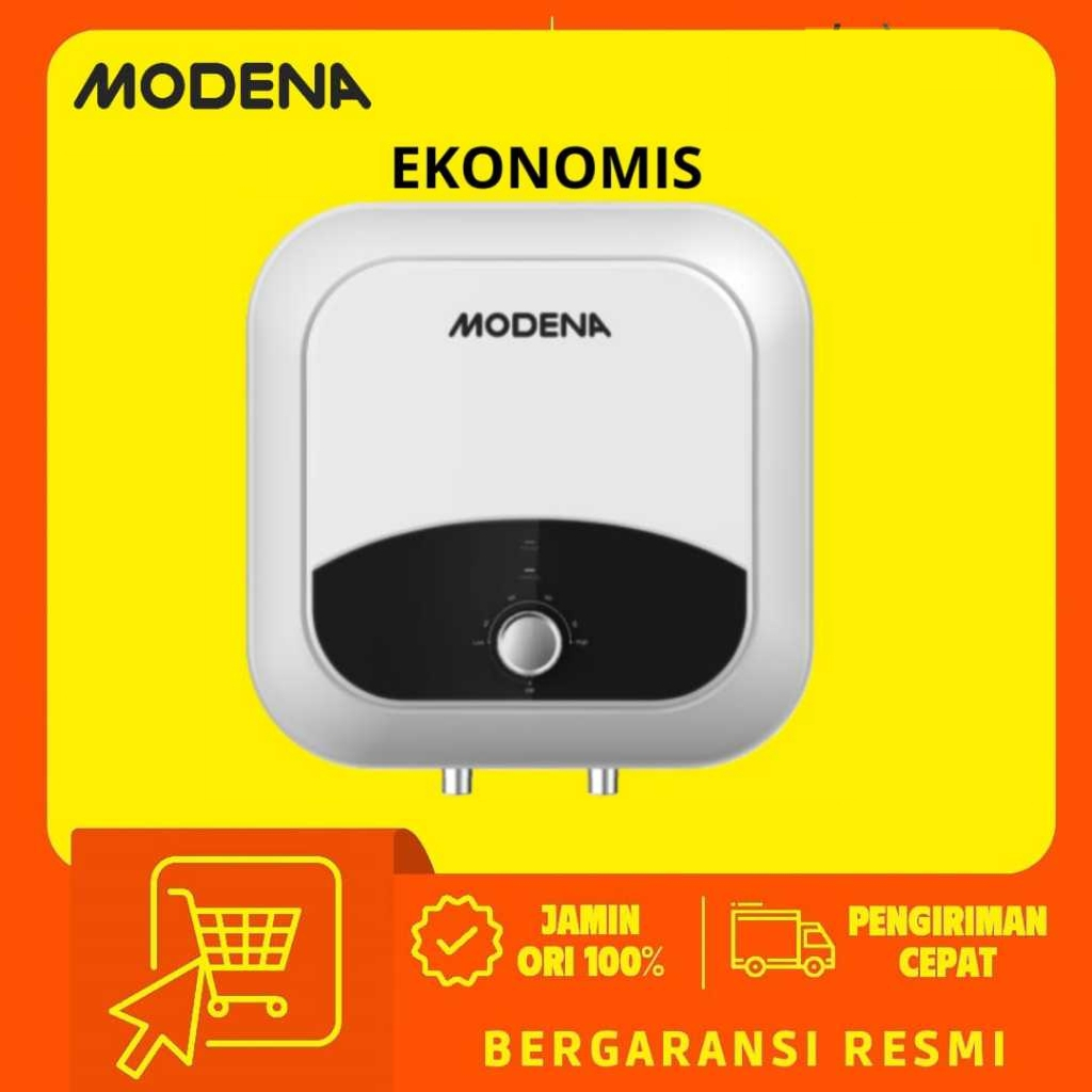 MODENA Water Heater Listrik 10L/15L Pemanas Air Listrik Low Watt ES 0104 QCWH / ES 0156 QCWH (PAKET 