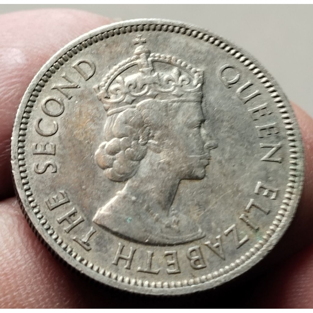 uang koin 20 cents MALAYA detail bagus original