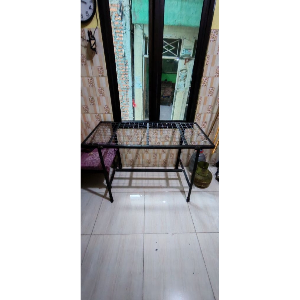 meja setrika uap bekas