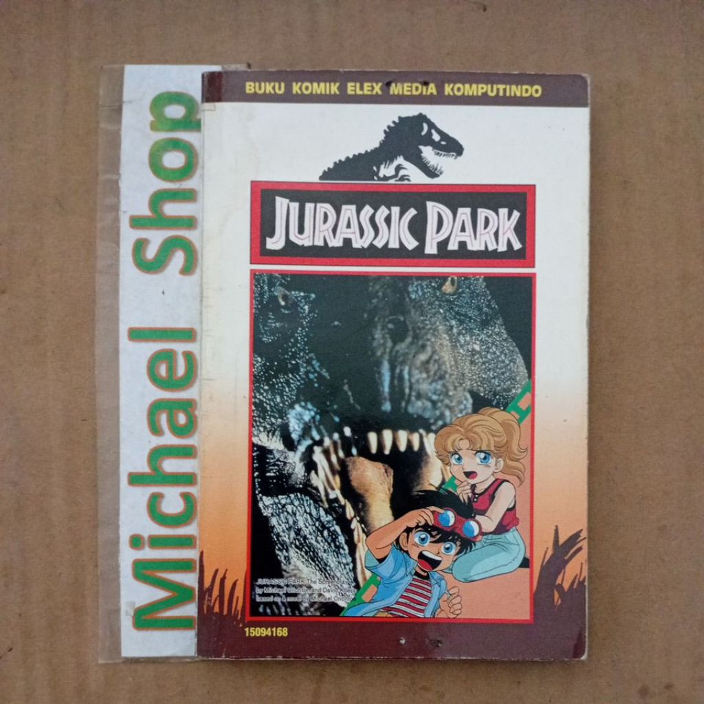 Komik Jurassic Park Kazumi Sakamoto Langka