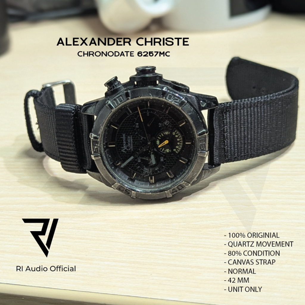 ALEANDER CHRISTIE CHRONO DATE 6257 MC