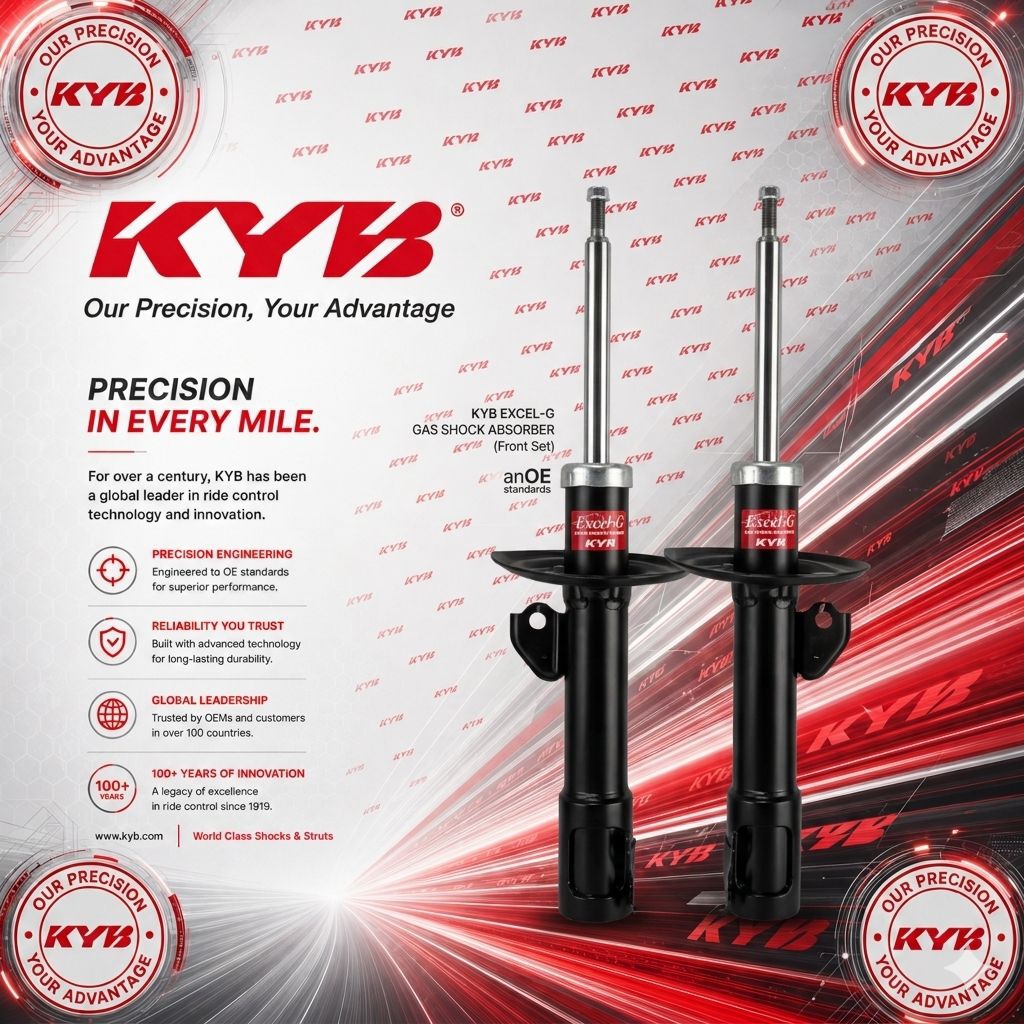 SHOCKBREAKER DEPAN VIOS GEN 2 MEREK KAYABA EXCEL -G ORIGINAL JAPAN