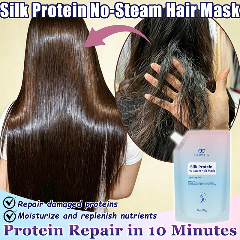 Masker Rambut Protein Sutra Masker rambut keratin Hair mask keratin treatment 250g Masker Pelurus Ra