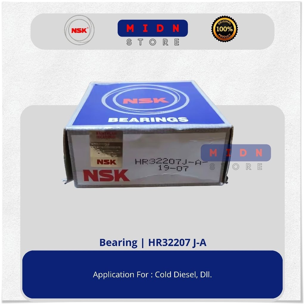Bearing | Cold Diesel | 32207 J-A | Original (NSK)