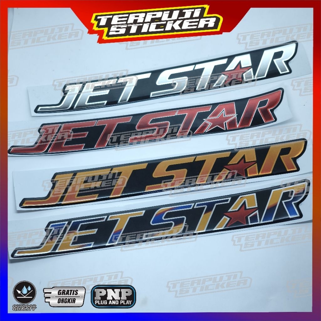 emblem timbul Mitsubishi Jetstar/emblem logo Mitsubishi Jetstar