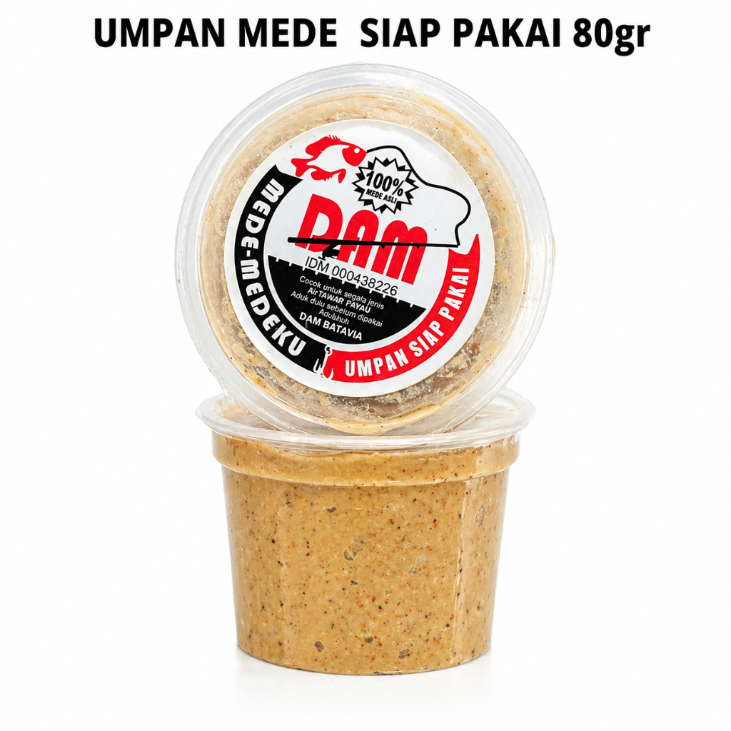 Umpan Pancing Ikan Bawal Gacor Mede DAM 80gram