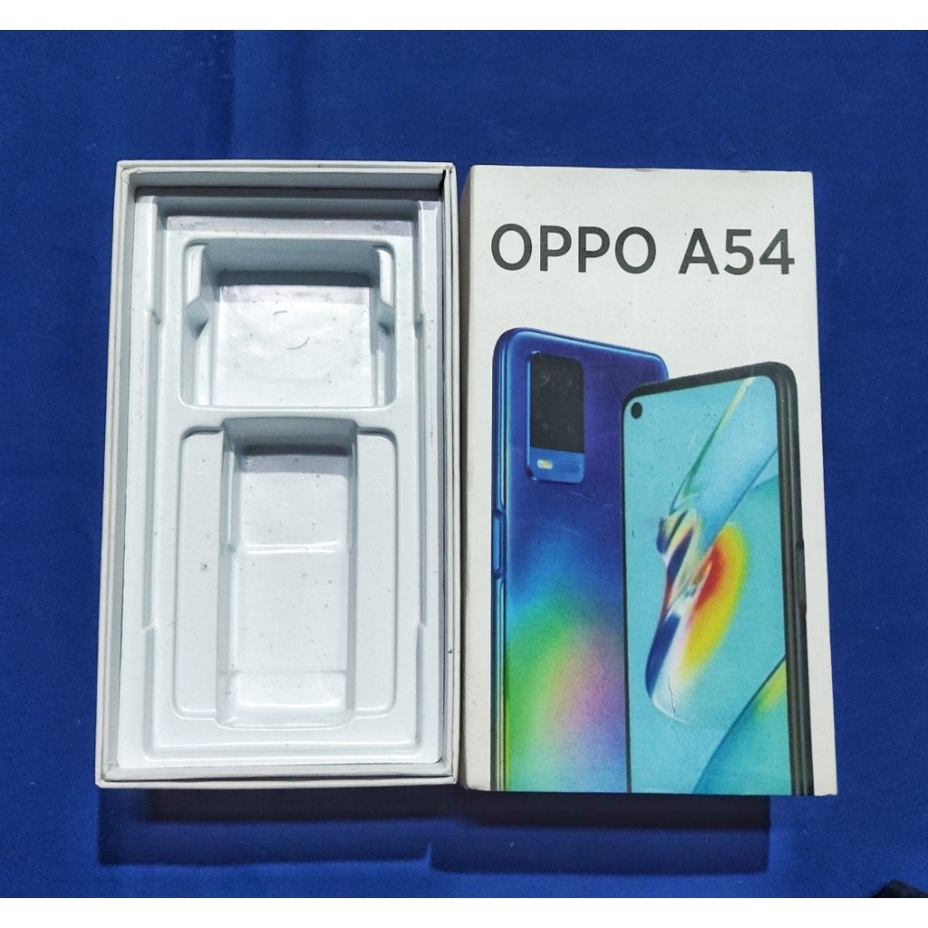 KARDUS DUS BOX OPPO A54 MINUS LECET PEMAKAIAN