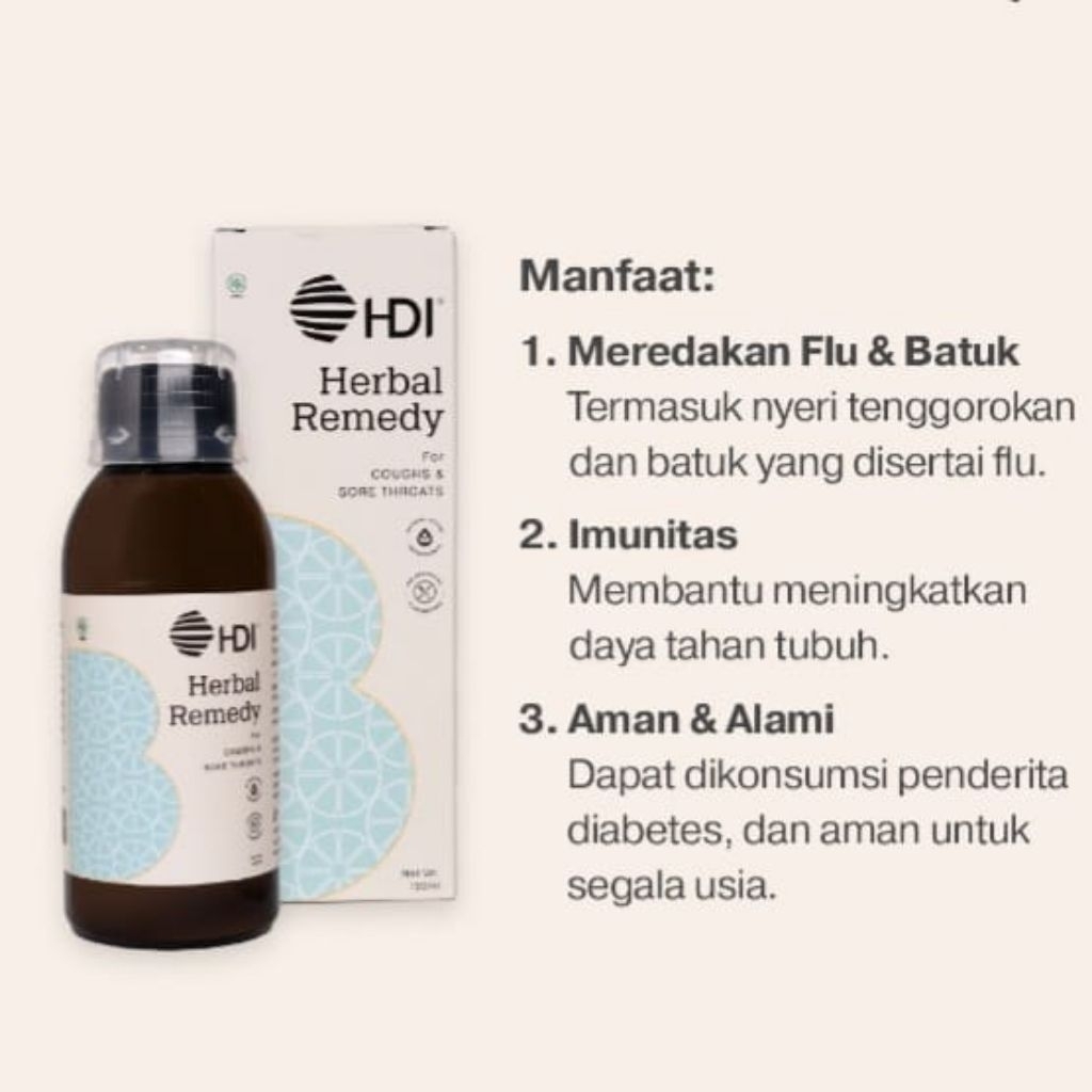 HDI Herbal Remedy 150ml