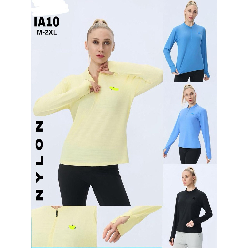 kaos olahraga runing gym ladies