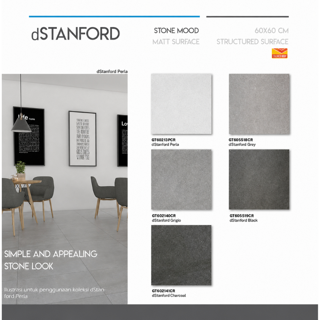 ROMAN GRANIT 60x60 dStanford 60x60