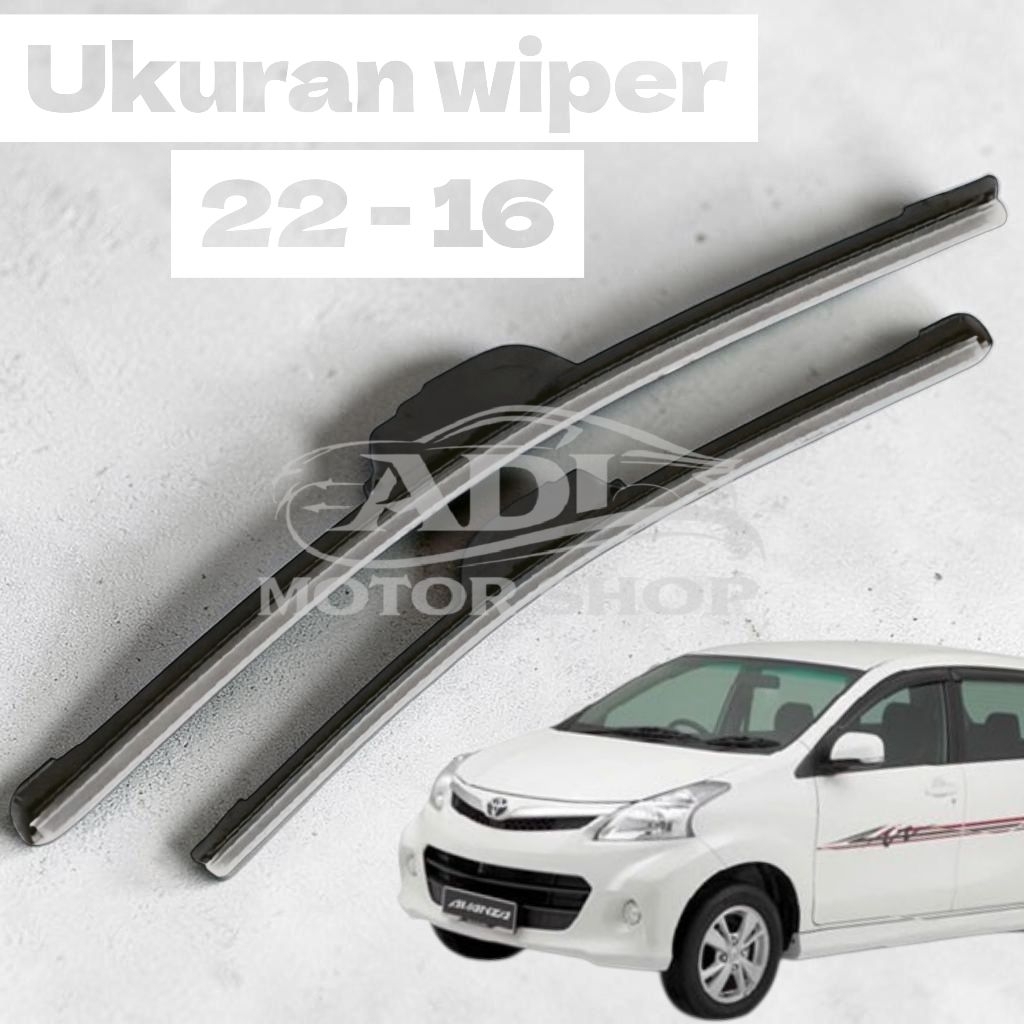 wiper frameless new avanza xenia 2012 - 2015
