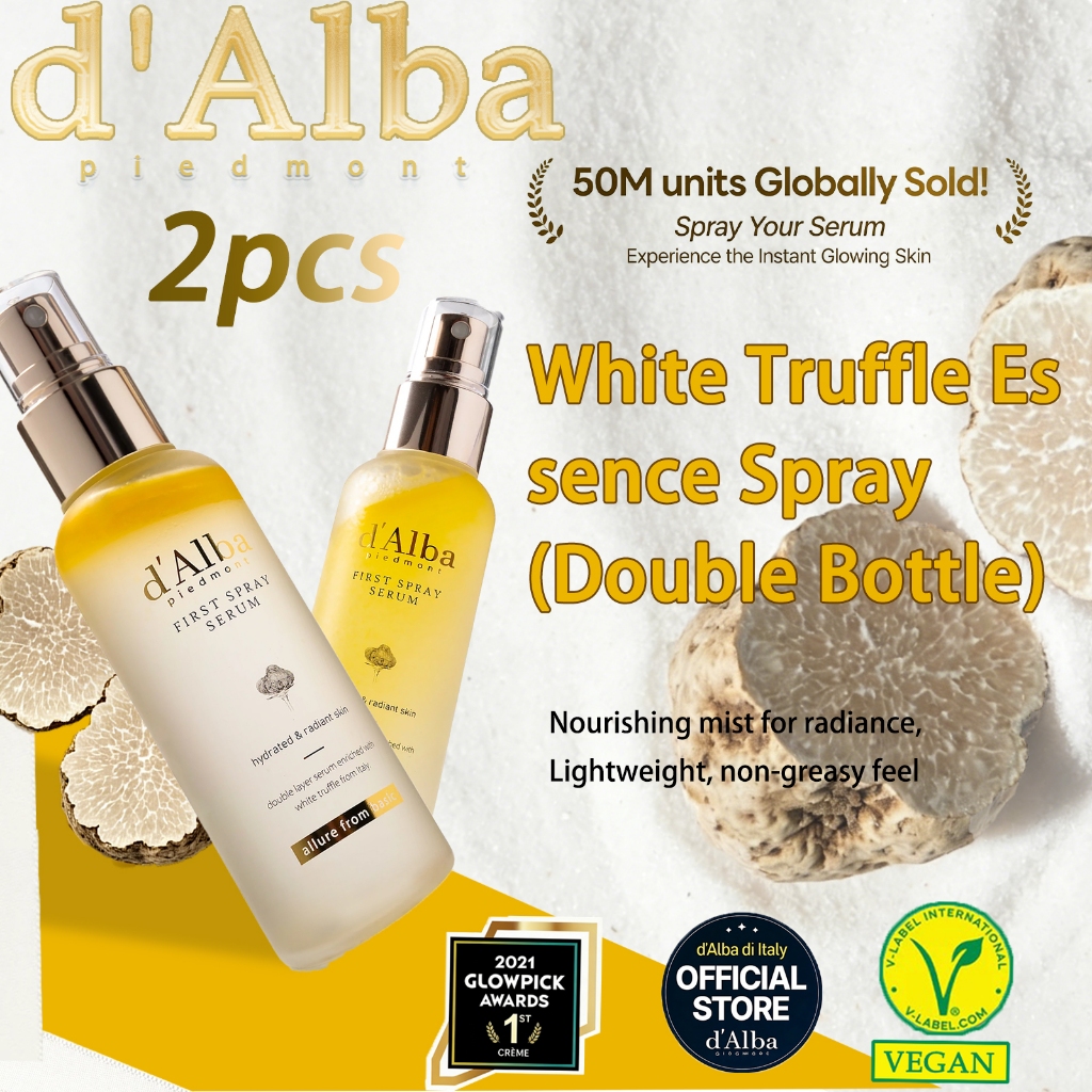 d'Alba First Spray Serum Double Set (2Pcs -d'Alba White Truffle First Spray Serum100ml)