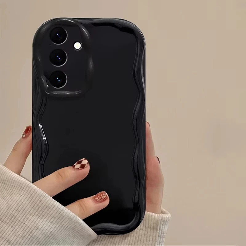 Wave Case Samsung A35 A55 A24 A15 A25 A05 A05S A03 A32 4G Casing silicone New