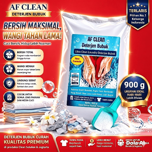 Deterjen bubuk curah  anti noda laundry detergent bubuk  untuk mesin cuci dan manual