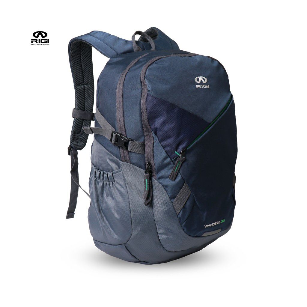 tas daypack backpack rigi wanders 30 L tas sekolah tas harian buat pria wanita