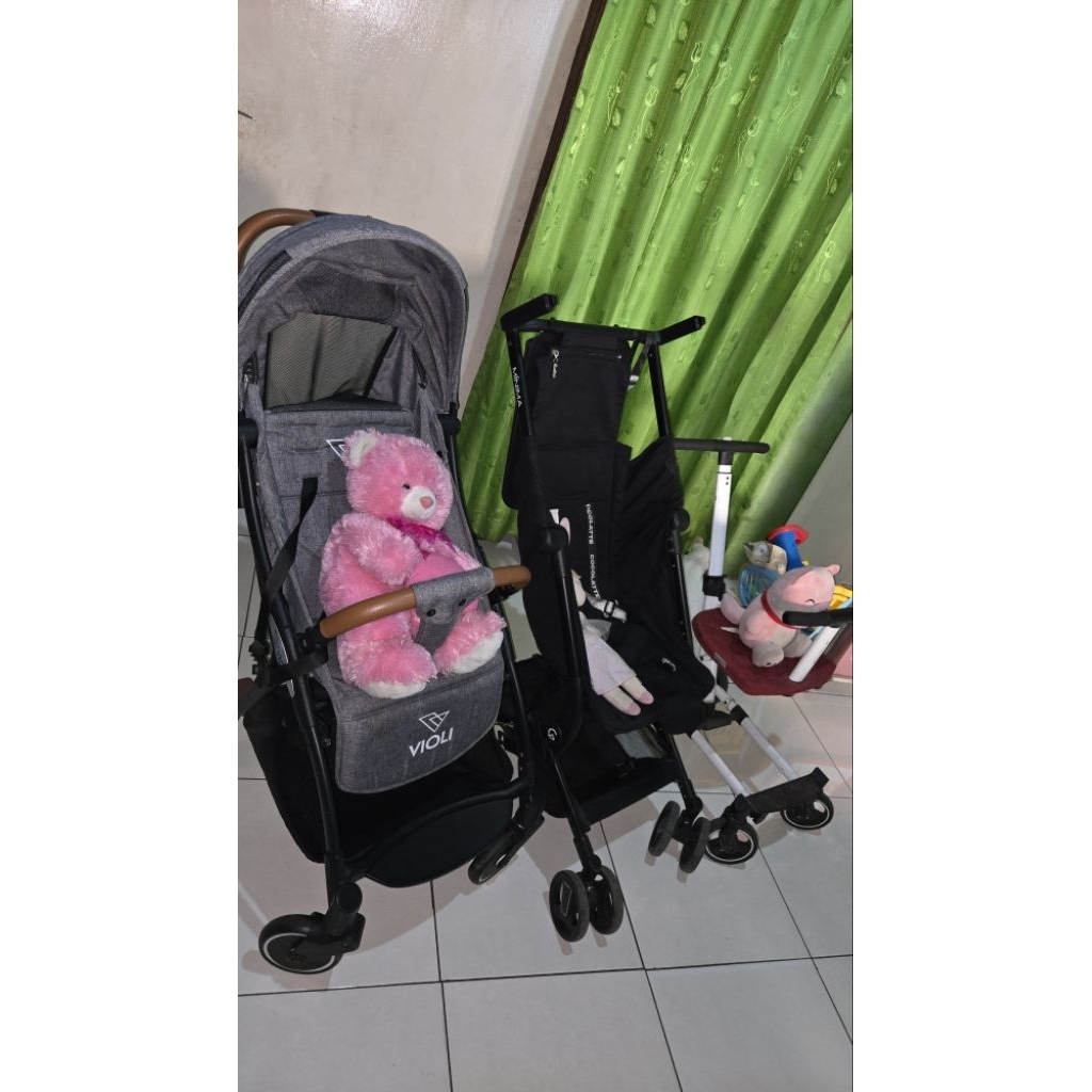 Stroller minima cocolatte preloved