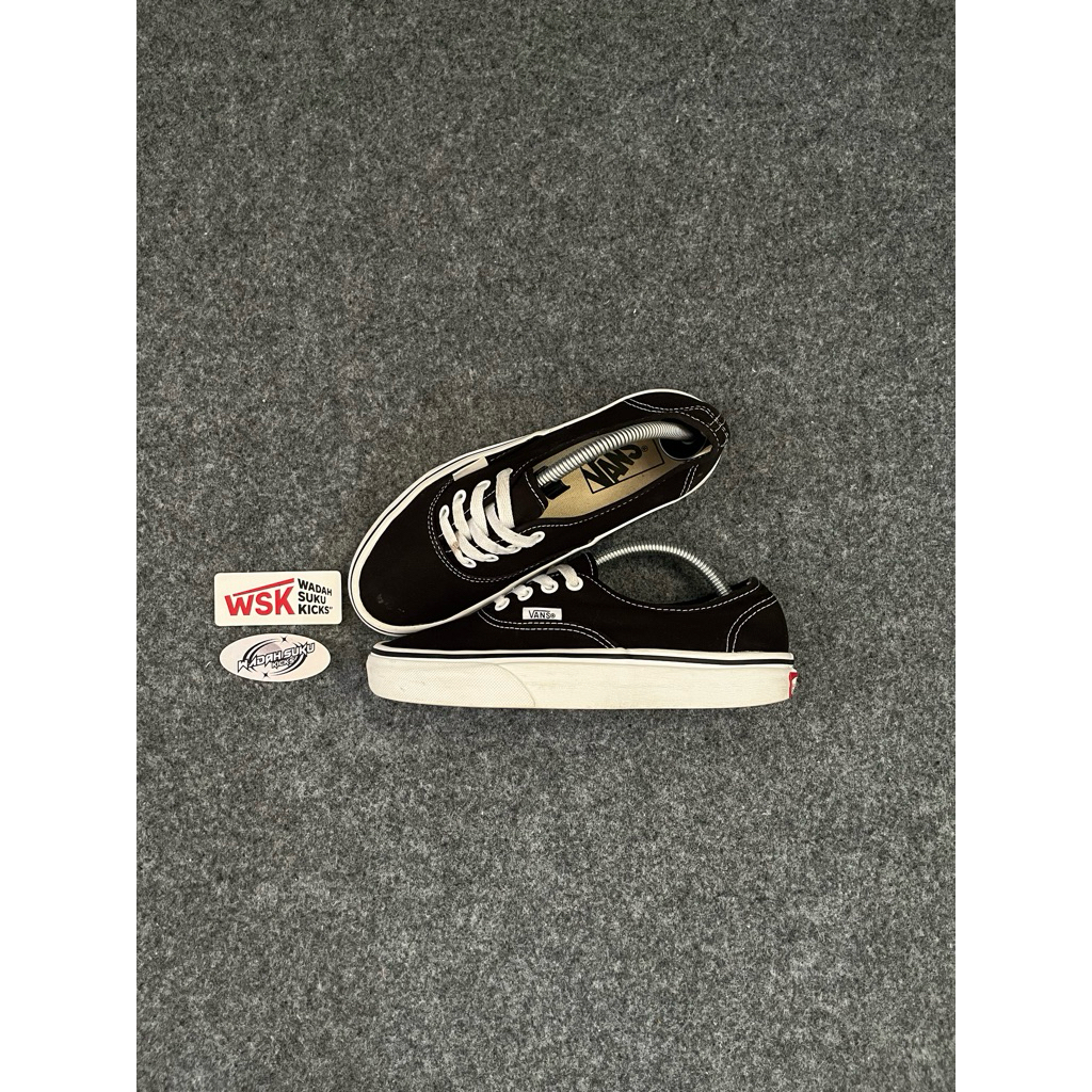 Vans Authentic Black White Size 36 | Second Original Good Condition