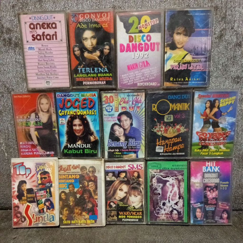 kaset seleksi dangdut campuran