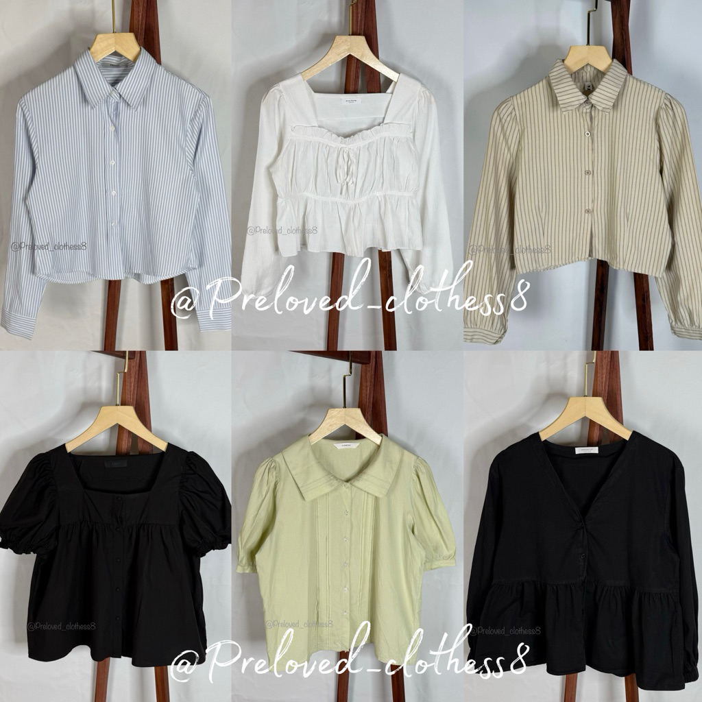Preloved_clothess8 | preloved mks | kemeja | blouse poplin katun