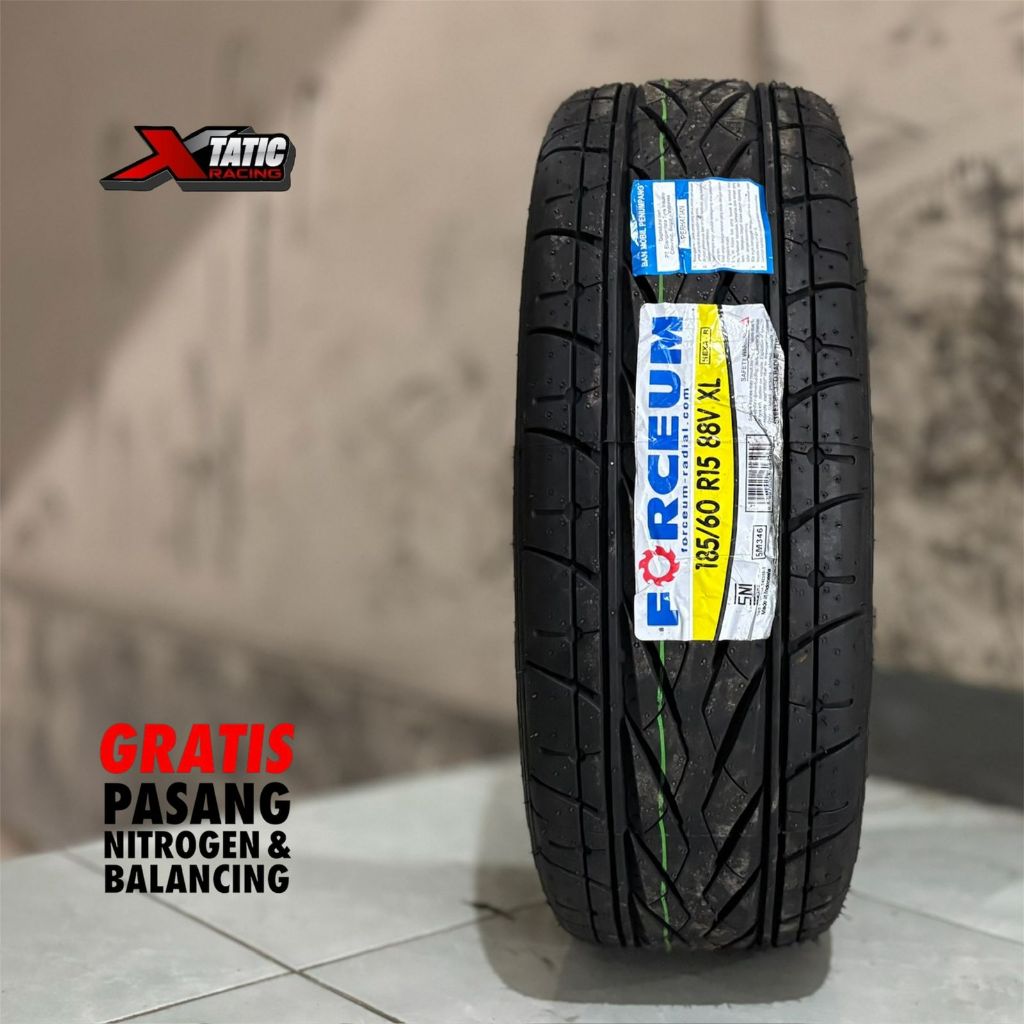 Ban Tubles Forceum Ukuran 185/60 R15 Ban Mobil Yaris Avanza Jazz Mobilio