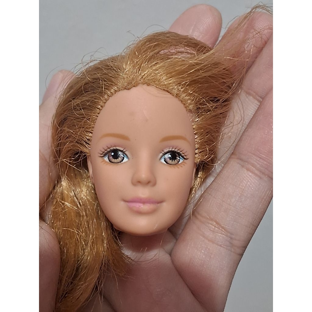 Kepala Barbie Mackie Jepang butuh reroot dan repaint