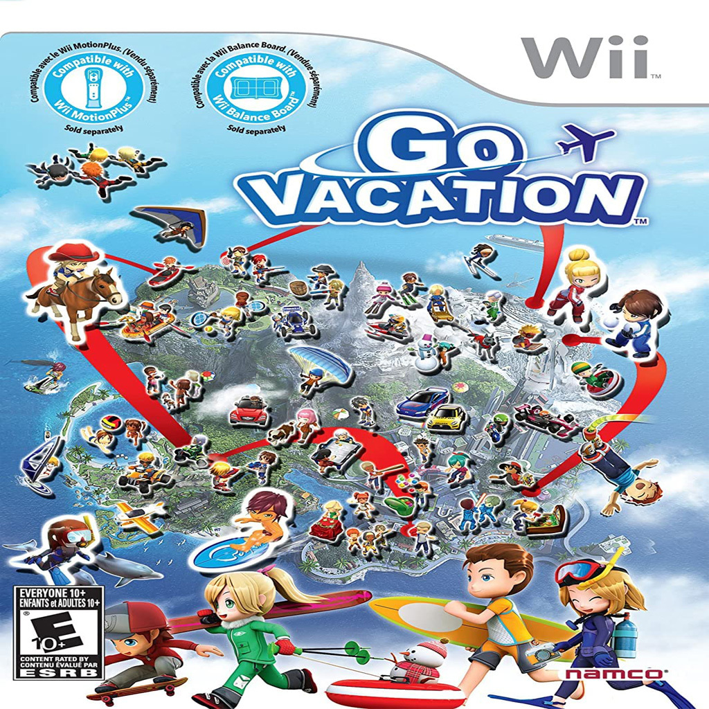 Kaset Nintendo Wii Go Vacation