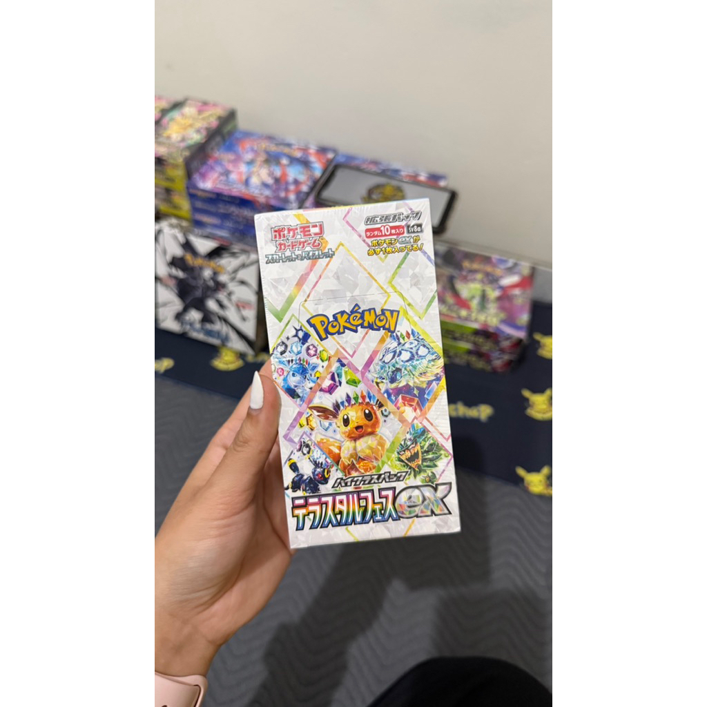 TERASTAL FESTIVAL BOOSTER BOX POKEMON JAPAN