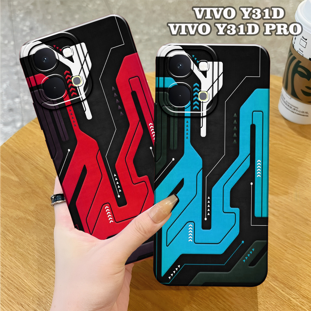 MAKMUR - Case Vivo Y31D Pro / Y31D - Softcase Silikon Procamera - Silikon Tpu -  Lentur Casing Vivo