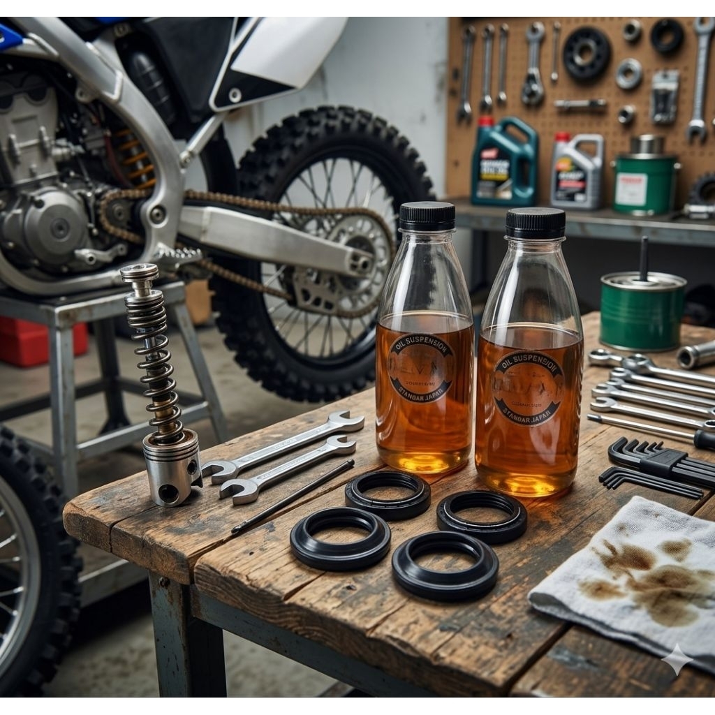 Paket Seal Shock Depan Teleskopik KYB Gordon As33