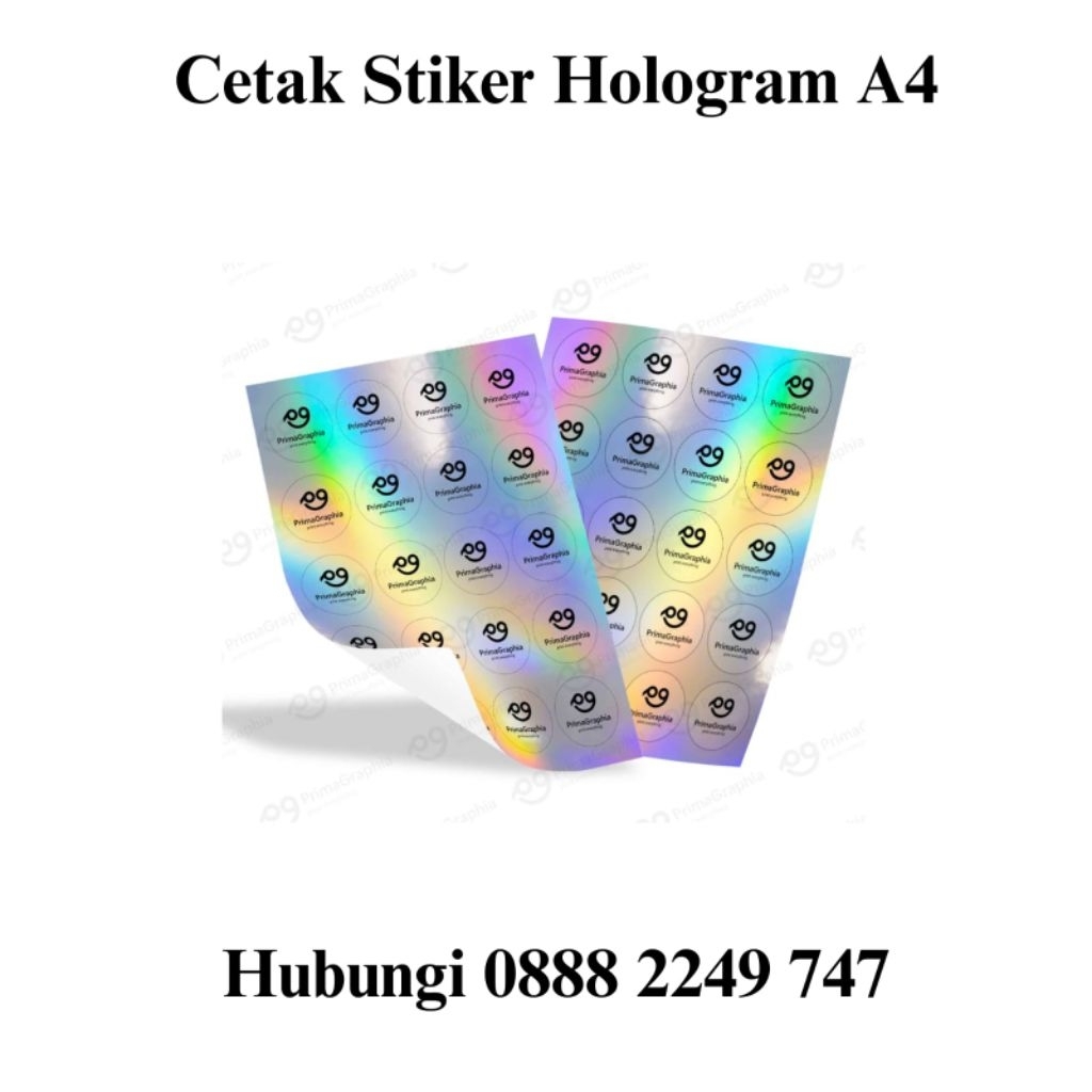 Cetak stiker hologram