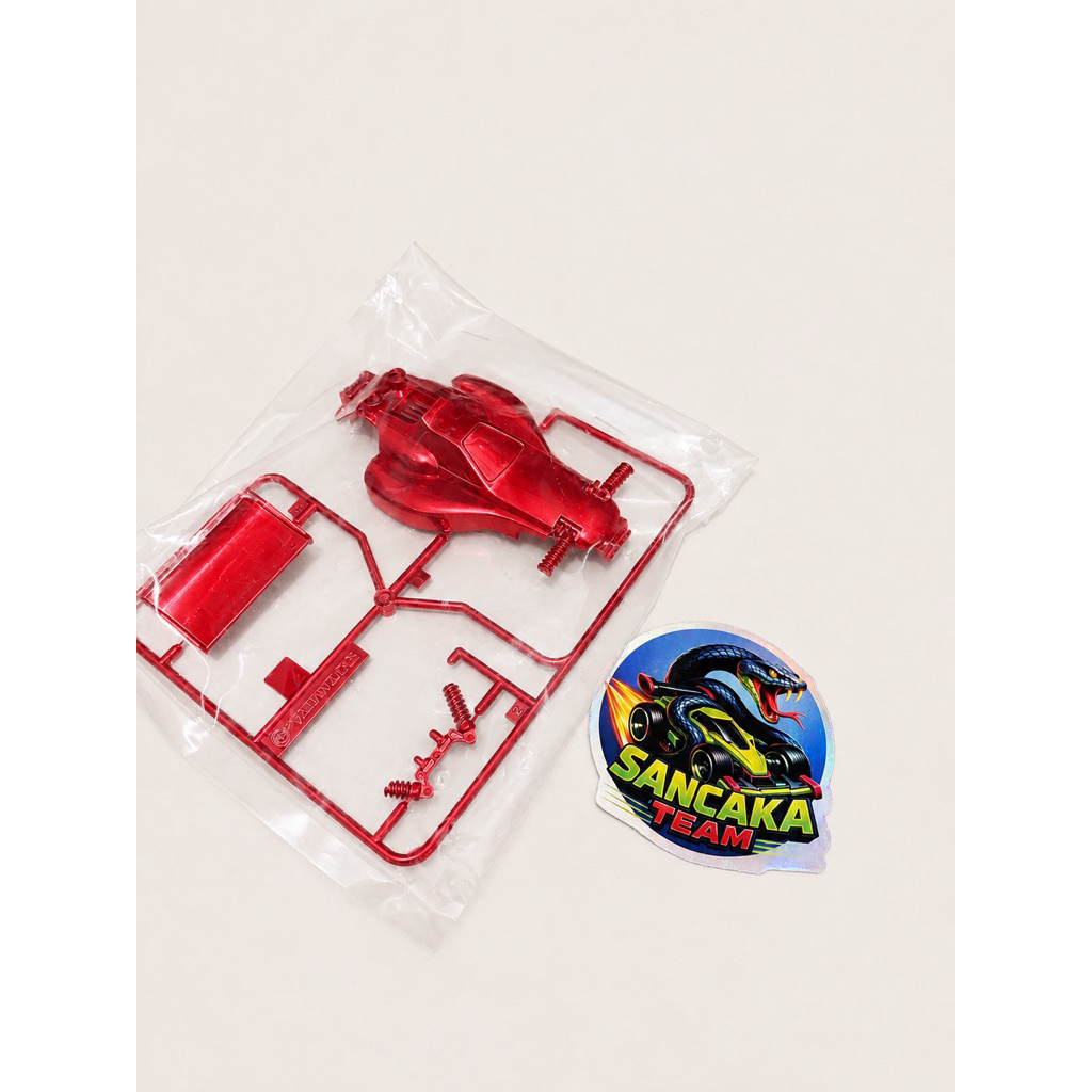 Body Tamiya Original Astute RS Red Metalic
