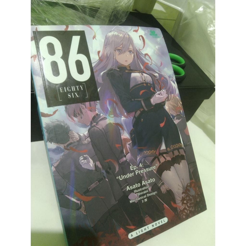 Novel EIGHTY SIX bahasa Indonesia vol 4 (preloved)