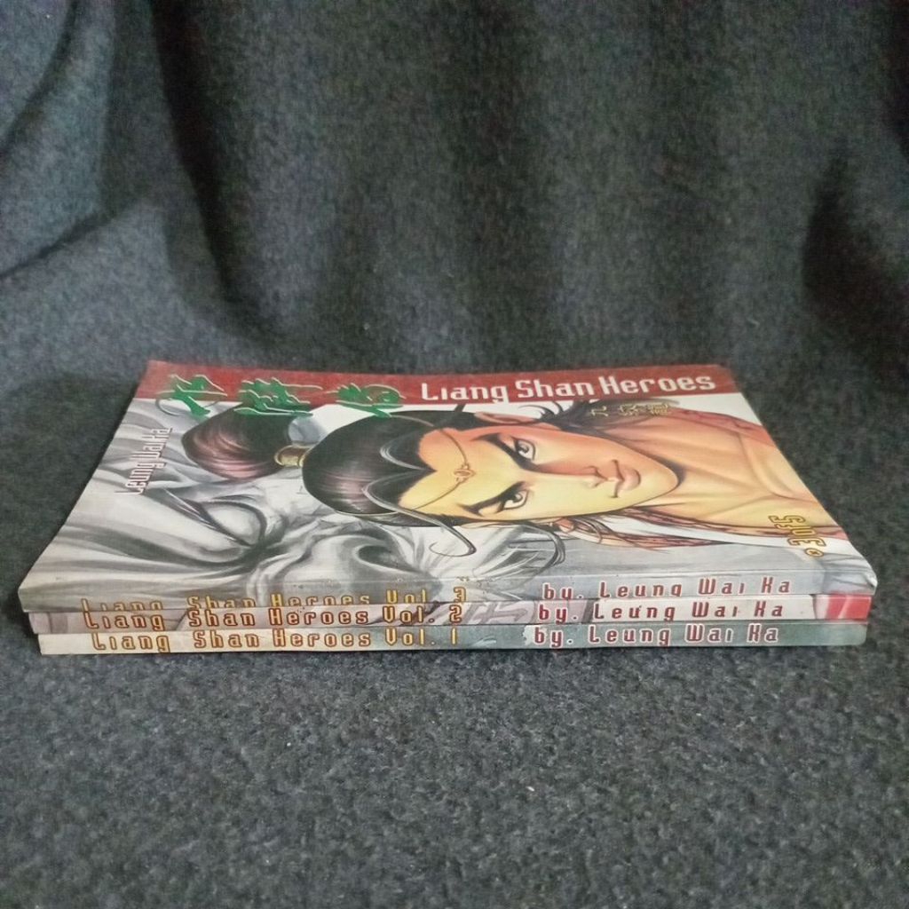 KOMIK LIANG SHAN HEROES VOL 1-3 - LEUNG WAI KA