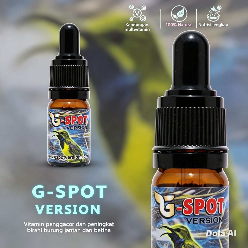 G-SPOT | GSPOT G SPOT VITAMIN SUPLEMEN PENGGACOR BURUNG MURAI KACER CUCAK IJO PLECI