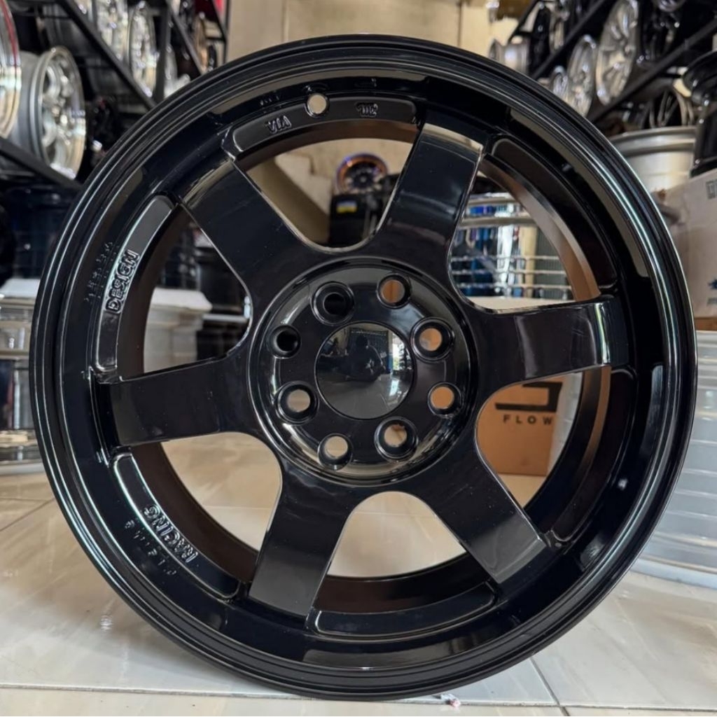 velg VOLKRAYS TE37 ring 15 lebar 7 et 40 velg mobil r15 Avanza Xenia Livina Wuling binguo kijang Bri