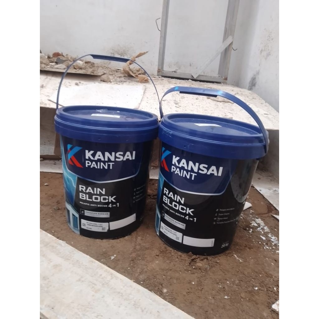 CAT GENTENG KANSAI WARNA HITAM 20 KG