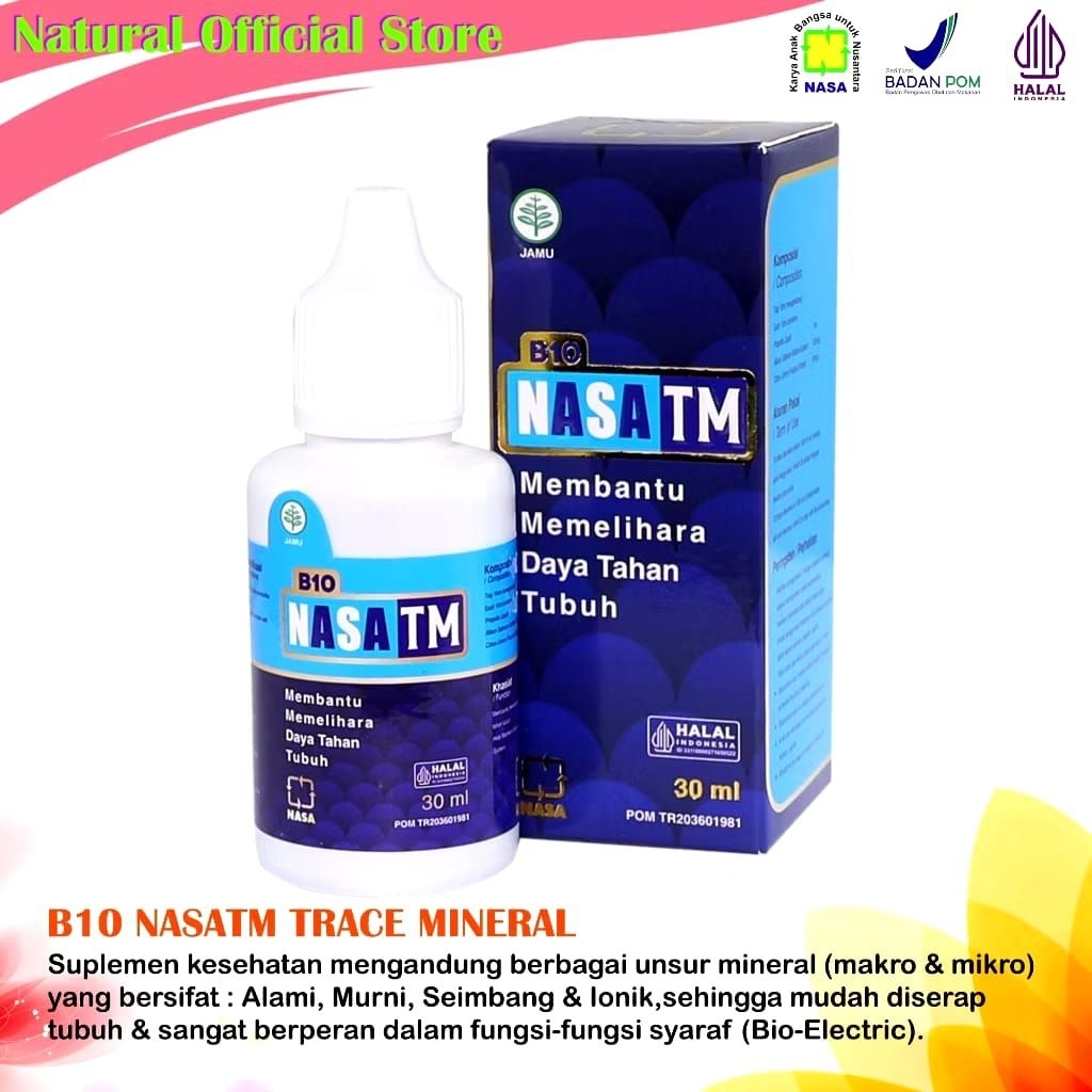 BIO NSTM NASA original 100% herbal BPOM COD