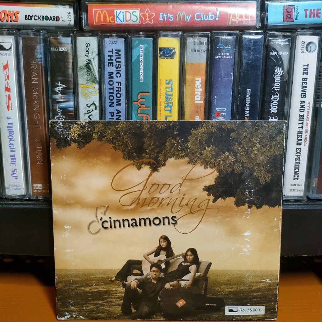 CD d'cinnamons D'cinnamons Good Morning Kaset Ku Yakin Cinta