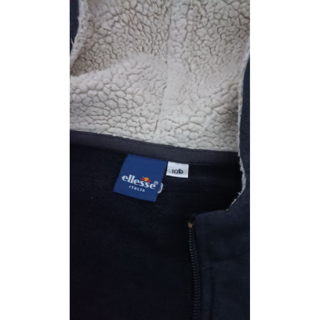 zipper hoodie ellesse zip hoodie ellesse zh ellesse sherpa bulu