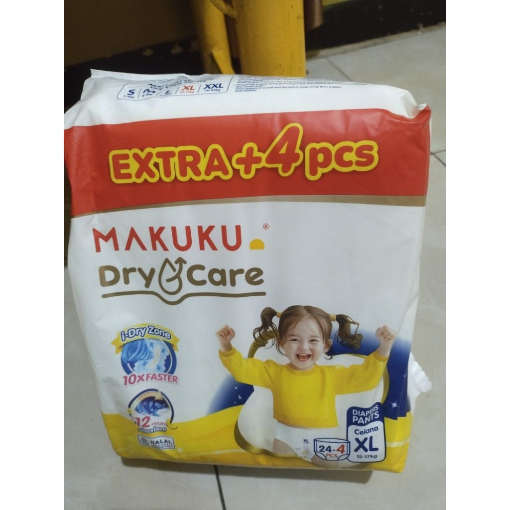 LANGSUNG KIRIM MAKUKU XL 24+4