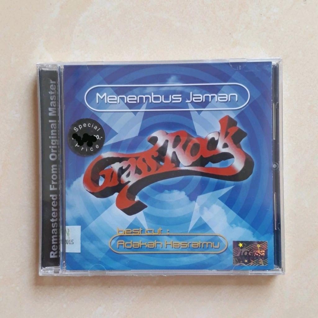 CD GRASS ROCK ALBUM MENEMBUS JAMAN / KASET GRASS ROCK ALBUM BULAN SABIT