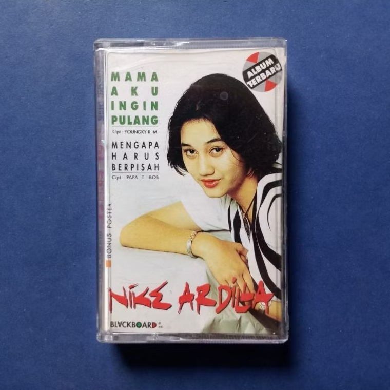 Kaset Pita Nike Ardilla Album Mama Aku Ingin Pulang Prod BLACKBOARD Ind