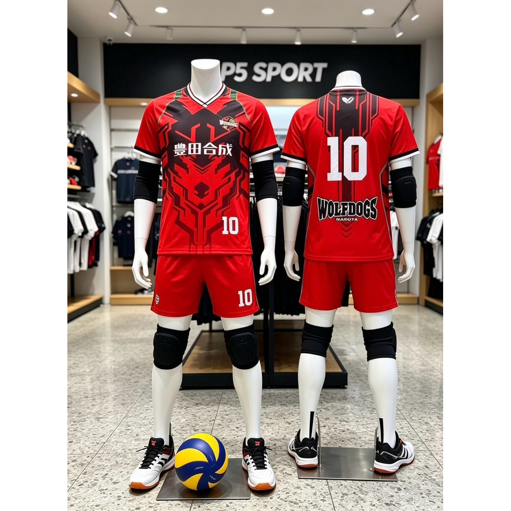 JERSEY VOLI LIGA JEPANG WOLFDGS NAGYA