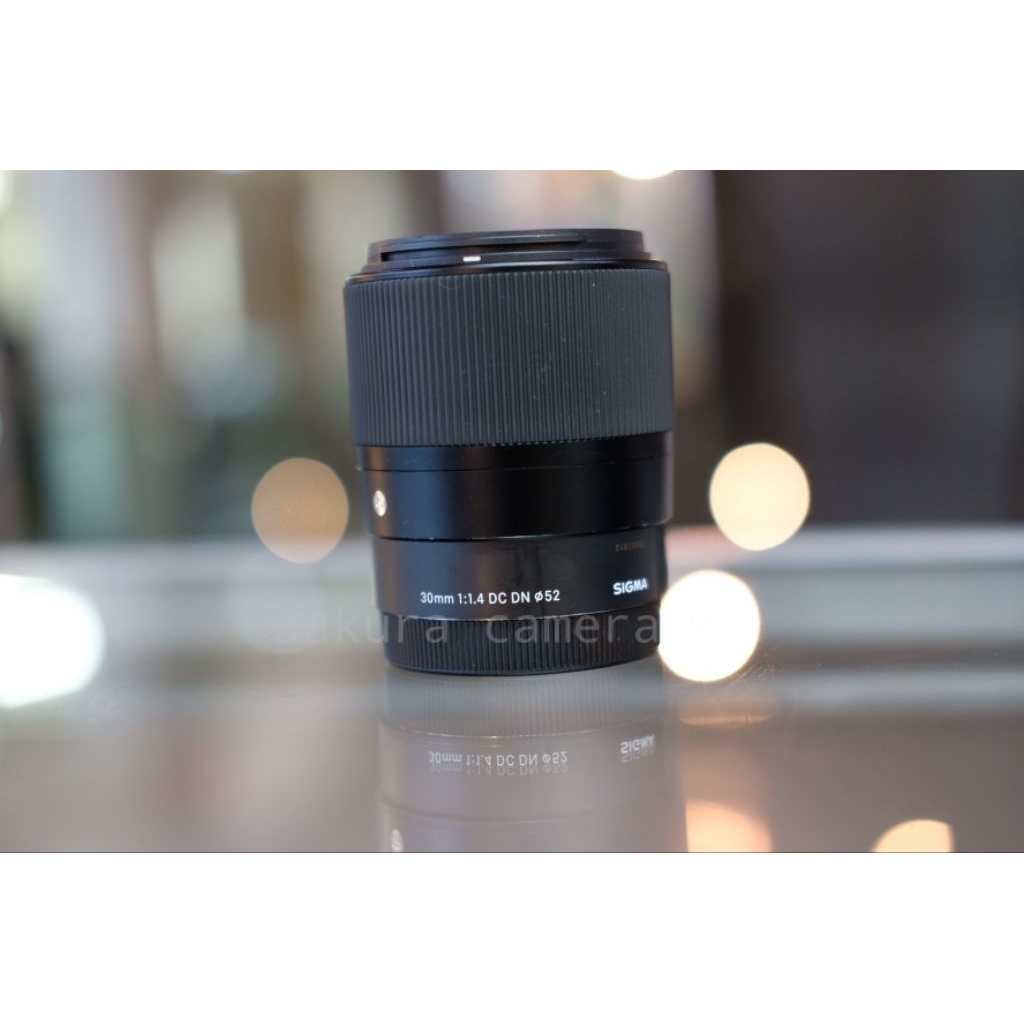 Lensa Sigma 30mm f1.4 sony e-mount / SIGMA 30MM F1.4 SONY