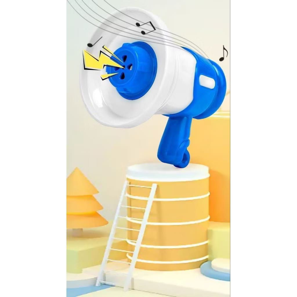 mainan lucu megaphone mini perekam suara