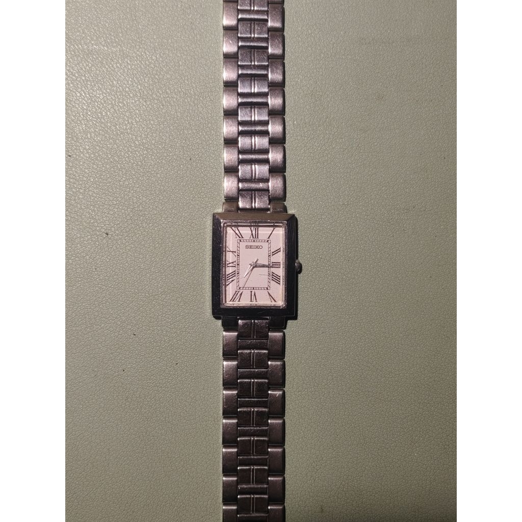 Seiko Tank Roman Index